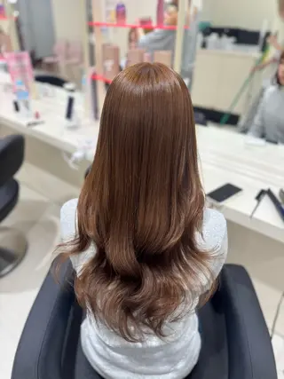 ロング カラー 🌿透明感カラー 🫧ひなの🧸のヘアスタイル
