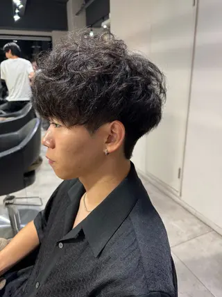 ショート パーマ メンズ 似合う髪型見つけます AYAKAのヘアスタイル