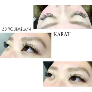 マツエク・マツパ ★KAEDE★伊勢崎 【KARAT】のマツエク・マツパデザイン