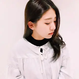 ロング カラー 中川 竜誠のヘアスタイル