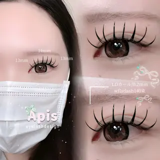 マツエク・マツパ Apis🎀 愛媛/松山のマツエク・マツパデザイン