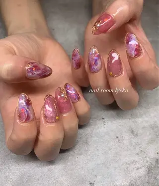 ネイル ネイルルームリッカ 𝐦𝐚𝐲𝐮のネイルデザイン
