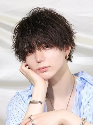 パーマ 角戸 嵐のヘアスタイル