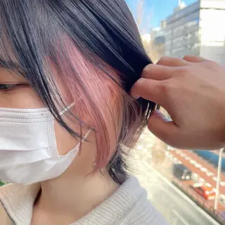 ショート カラー 似合わせカット ショートボブ🦋廣瀬のヘアスタイル