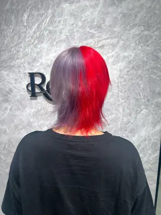 ミディアム 🦋レイヤーウルフ SEKIKAWA🦋のヘアスタイル