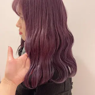 セミロング カラー ヘアアレンジ 天神レイヤーカット No.1💖マユカのヘアスタイル