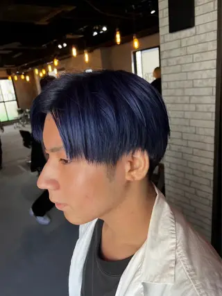 ショート カラー メンズ ツイスパ特化 石川 歳也のヘアスタイル