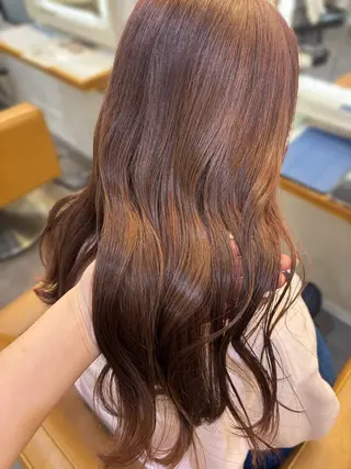 セミロング 透明感カラー🎀 tasty/makoのヘアスタイル