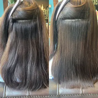 セミロング 安達 望のヘアスタイル