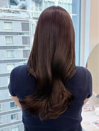ロング カラー まあるいショートボブ 🐥廣瀬そらのヘアスタイル