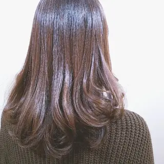 セミロング 🇰🇷透明感×ハイ トーン🌟tomoのヘアスタイル