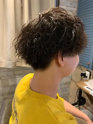 パーマ メンズ repose日本橋 室町のヘアスタイル