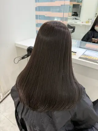 ミディアム カラー ♡上品韓国髪♡ブラ ウン/SAYATOのヘアスタイル