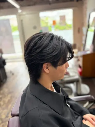 メンズ 生駒のパーマ達人 FEELけんけんのヘアスタイル