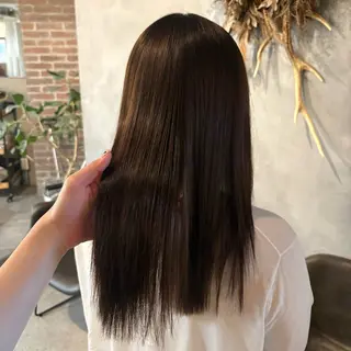 ロング パーマ 🌸艶カラー/似合わ せカット/サクラ🌸のヘアスタイル