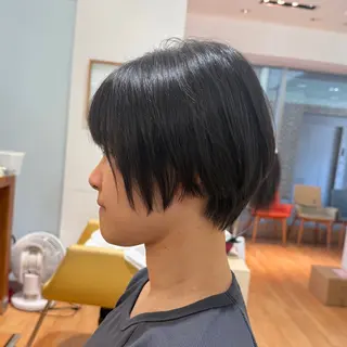 ショート 大山杏奈/ショート カット/カットモデルのヘアスタイル