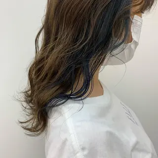 セミロング カラー 中島 かんなのマツエク・マツパデザイン