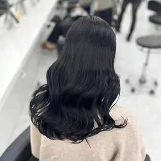 ロング カラー トレンド韓国ヘアー♡ 横浜美容室♡のヘアスタイル
