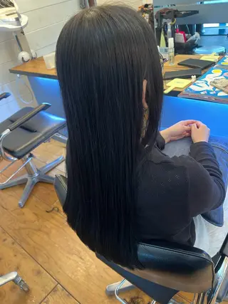 ロング カラー Lagom なかだのヘアスタイル