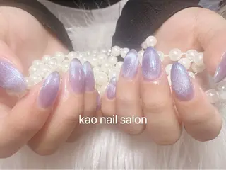 ネイル kao nail マグネット/長さだしのネイルデザイン