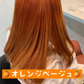 セミロング カラー 🫧渋谷美容師 たくみ🫧のヘアスタイル