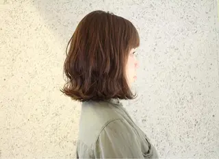 ミディアム カラー creep hair nozomiのヘアスタイル