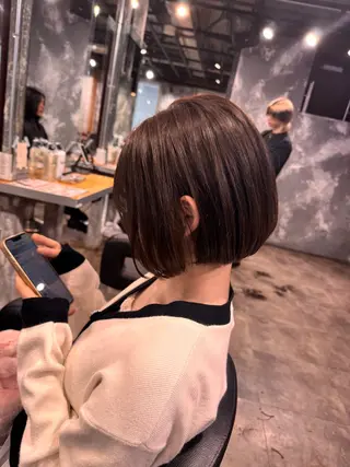 ショート 🩵透明感カラー ボブ/ショート🩵のヘアスタイル