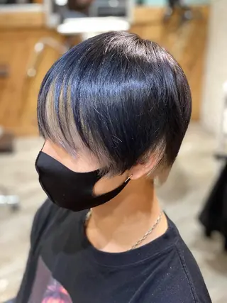 ショート メンズ 平野 美代のヘアスタイル