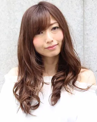 セミロング 似合わせカット 銀座/アライ カズヤのヘアスタイル