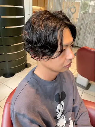 パーマ 🩵EMU/ブリーチ kotomi🩵🫧のヘアスタイル