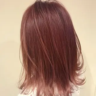 ショート カラー 髪質改善カラー韓国風 レイヤーtudaのヘアスタイル