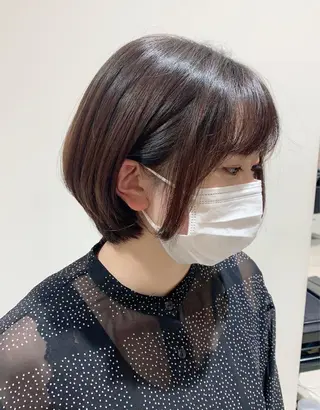 ショート 🤍顔まわりカット/ ボブ/SHIMADAのヘアスタイル