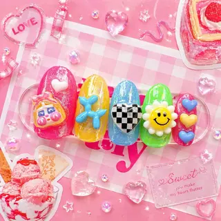 ネイル MignonReve ♡EIMI🌈のネイルデザイン