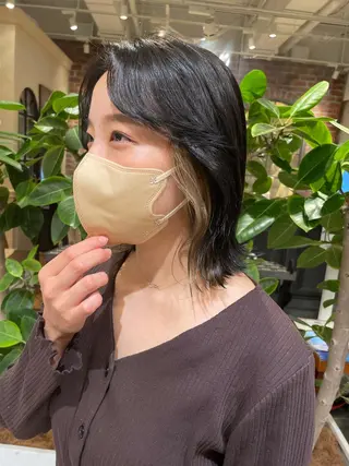 カラー 髪質改善🪄 イルミナカラー岩谷のヘアスタイル
