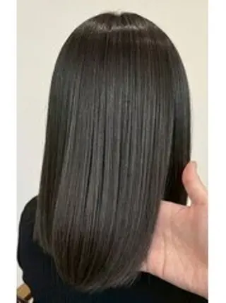 ミディアム カラー 木村 キムラのヘアスタイル