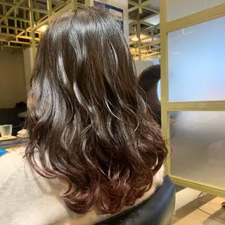 カラー 似合わせカット🎀 上谷 汐織のヘアスタイル