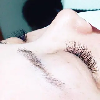 ロング カラー パーマ ヘアアレンジ キッズ ネイル マツエク・マツパ brille ~eyelash~のヘアスタイル