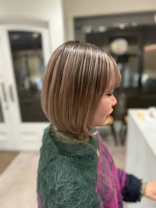 ショート カラー 💎透明感カラー特化 💎TAISEIのヘアスタイル