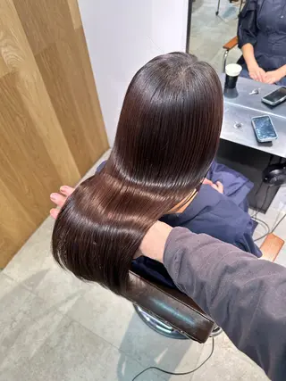 ロング 縮毛矯正🌝髪質改善 🌝一条龍輝のヘアスタイル