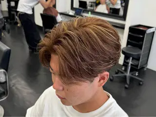 カラー メンズ メンズ特化🔥カラー メッシュ/縮毛矯正のヘアスタイル