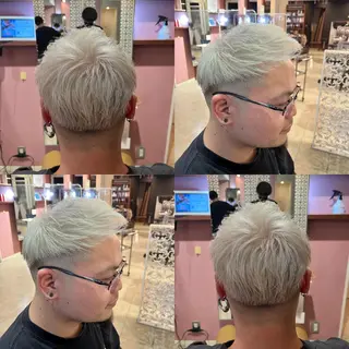 ショート カラー 髪質改善・縮毛矯正 特化・ユウシンのヘアスタイル