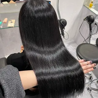 ロング カラー 表参道♡暗髪♡ 艶カラー♡アユミのヘアスタイル