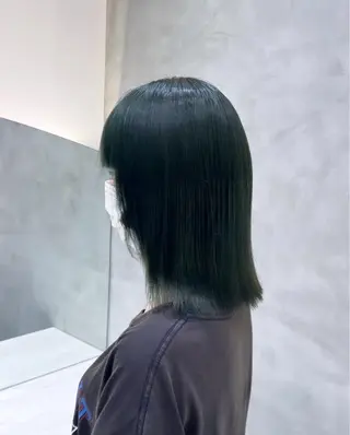ミディアム カラー 宮嶋 蓮のヘアスタイル