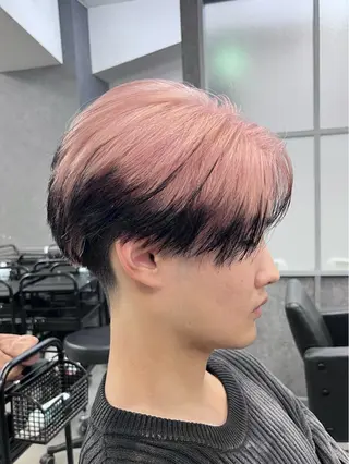 ショート カマタ ハルキのヘアスタイル