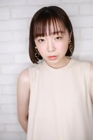 ミディアム カラー パーマ ヘアアレンジ メンズ キッズ ネイル マツエク・マツパ premier modelsのヘアスタイル