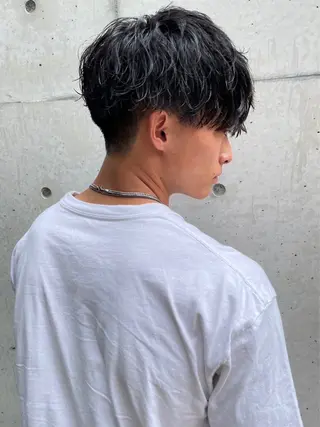 ショート パーマ メンズ 亀井隆汰/メンズ専門 パーマ/フェード可のヘアスタイル