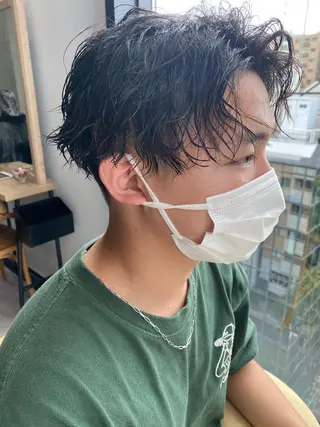 パーマ メンズ 似合う髪型見つけます AYAKAのヘアスタイル