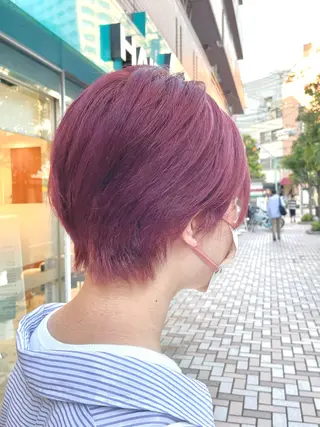 ショート カラー 【大人ショート/ボブ モデル募集】 Seiのヘアスタイル