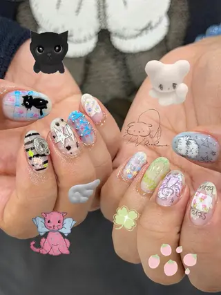 ネイル ronronne .のネイルデザイン