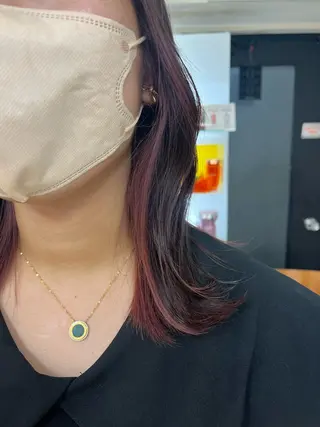 ミディアム こぐれ みあんのヘアスタイル